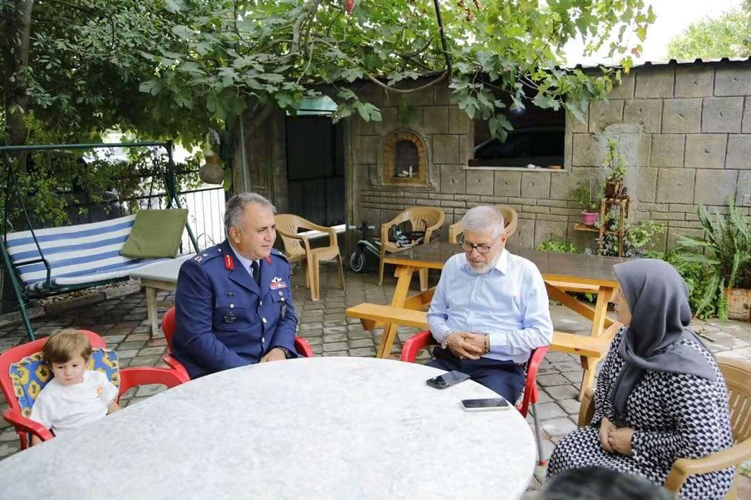 Dalamanlı Şehit Emre Kargın’ın Ailesine Anlamlı Ziyaret 1